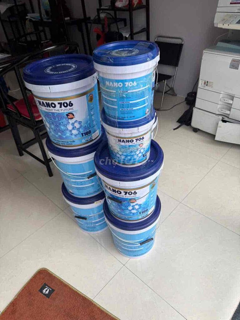 Sơn Nano 706 18 lít. Mua bán Nội thất, đồ gia dụng khác tại Huyện Phú Xuyên Hà Nội được đăng bởi Nhà máy sơn nước NANO hình 1