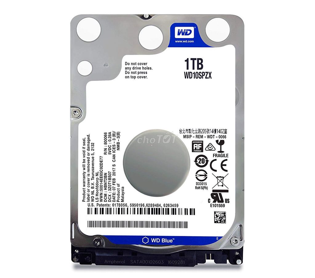 Ổ cứng 1000GB chuẩn 2.5", Làm box hoặc lắp ổ thứ 2. Mua bán Linh kiện (RAM, Card...) tại Quận Thanh Khê Đà Nẵng được đăng bởi Laptop 2nd bao bền giá rẻ  hình 1