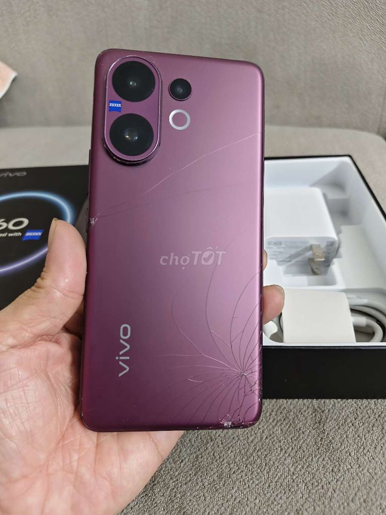 Vivo V60 12GB/256GB Tím. Mua bán Điện thoại tại Quận 1 Tp Hồ Chí Minh được đăng bởi Sang hình 1