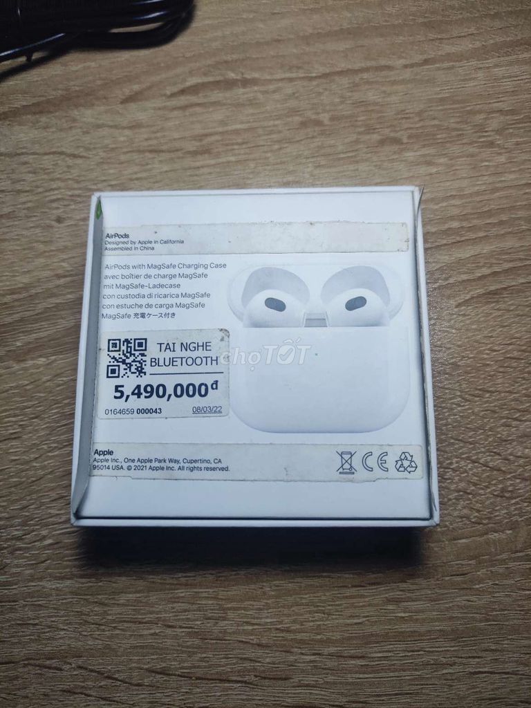 Airpod 3 hàng real chính hãng. Mua bán Tivi, Âm thanh tại Thành phố Buôn Ma Thuột Đắk Lắk được đăng bởi hưng  hình 3
