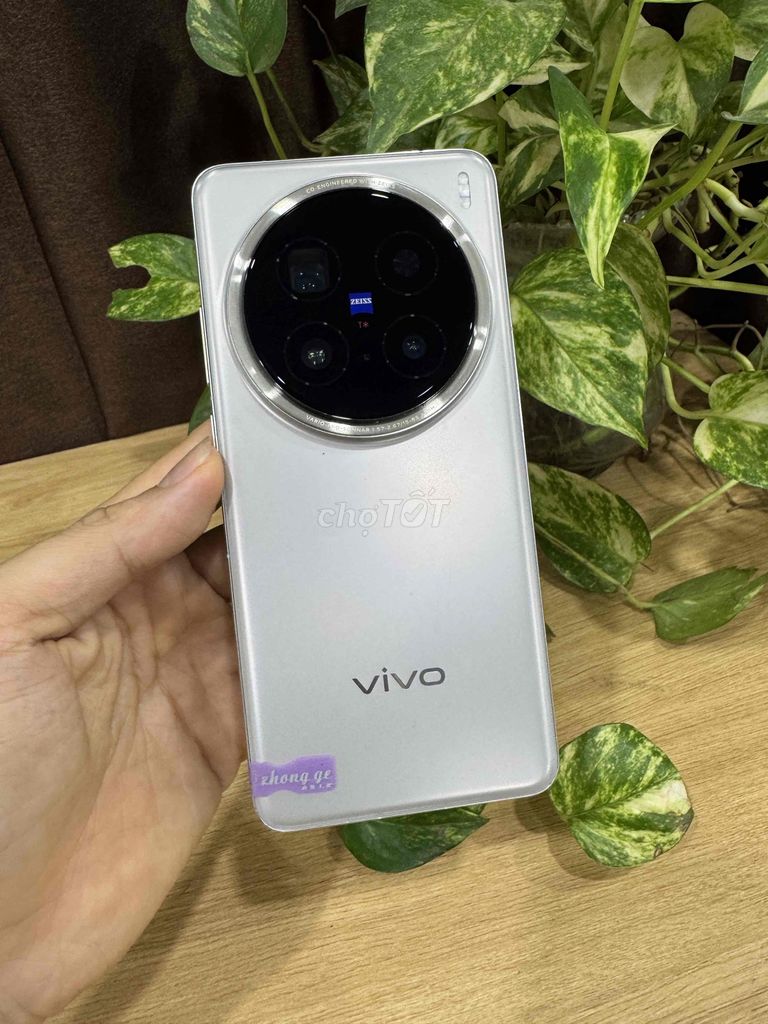 Vivo X200 Pro 256GB Bạc CÓ TRẢ GÓP 0đ. Mua bán Điện thoại tại Quận Hoàng Mai Hà Nội được đăng bởi Gia Vinh hình 1
