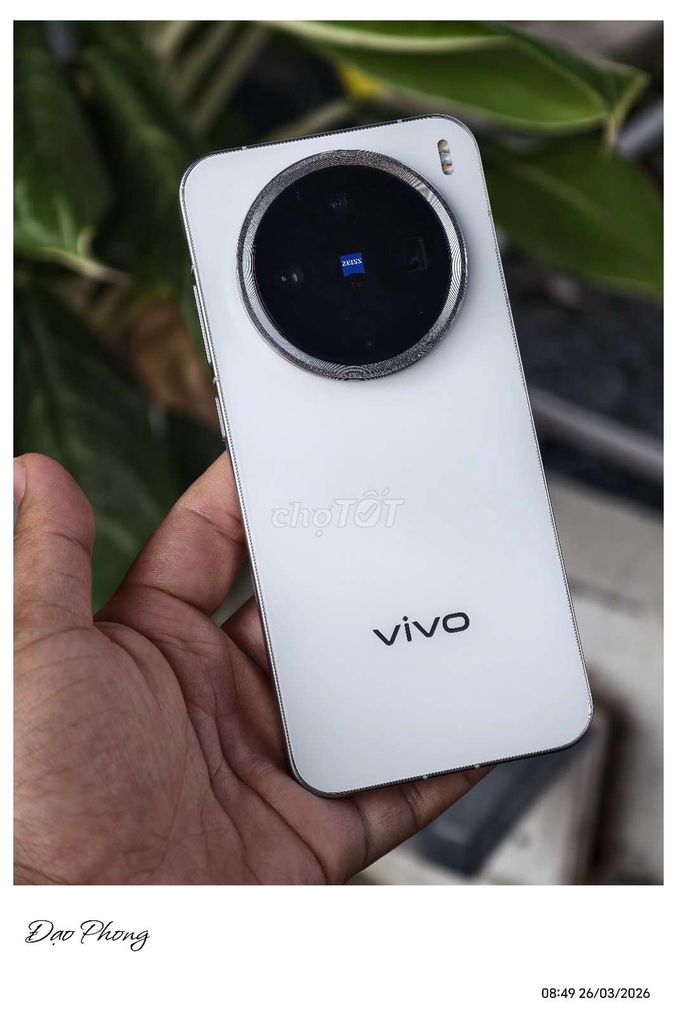 Vivo X200 Pro mini 256GB Trắng. Mua bán Điện thoại tại Huyện Củ Chi Tp Hồ Chí Minh được đăng bởi Đạo Phong hình 1