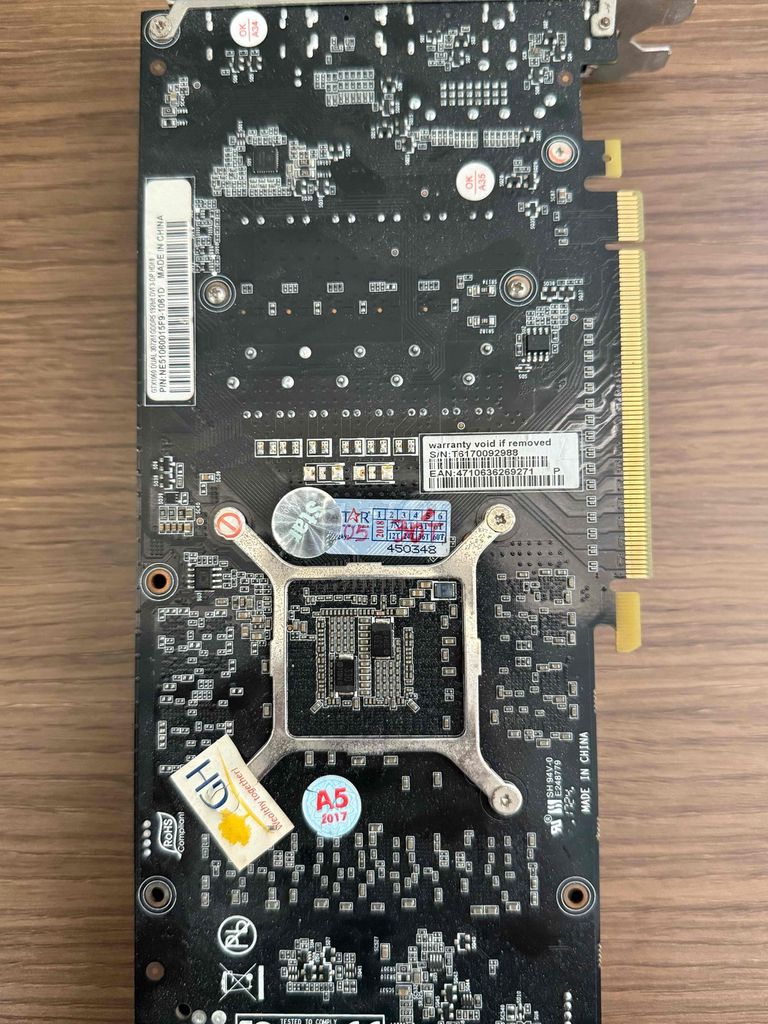 Vga Palit NVIDIA GeForce GTX 1060 3g. Mua bán Linh kiện (RAM, Card...) tại Quận 10 Tp Hồ Chí Minh được đăng bởi Anh Duy hình 1