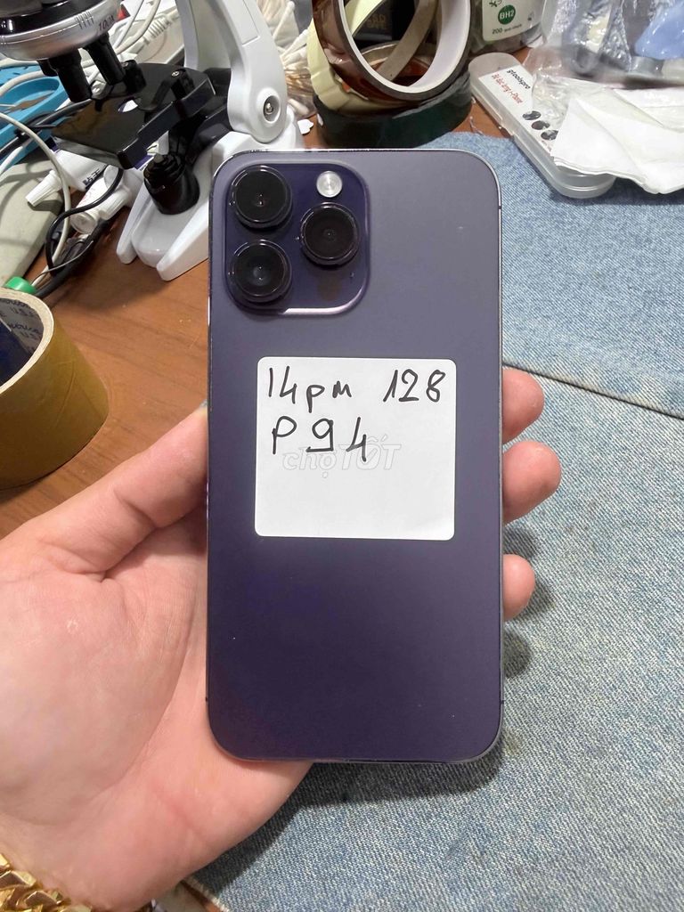 Apple iPhone 14 Pro Max 128GB Tím. Mua bán Điện thoại tại Huyện Tân Phước Tiền Giang được đăng bởi Le Duy Hong Duc hình 1