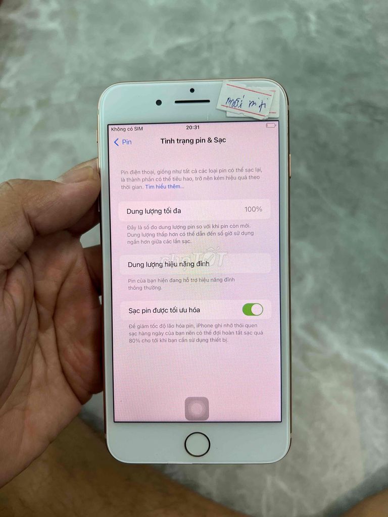 iphone 8plus quốc tế lỗi wifi. Mua bán Điện thoại tại Huyện Kim Sơn Ninh Bình được đăng bởi Keng  hình 1