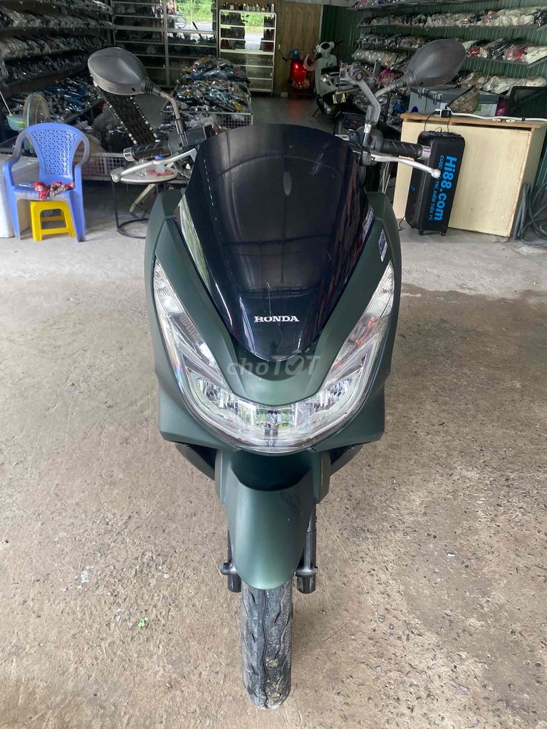Xe tay ga Honda pcx 125 màu xanh riêu máy zin. Mua bán Xe máy tại Thị xã Tân Uyên Bình Dương được đăng bởi Trần dục Đức hình 9
