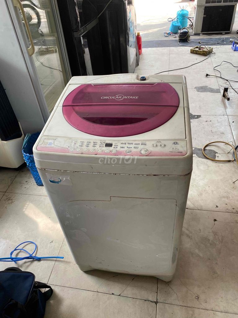 Máy giặt Toshiba 8.2kg Giặt sấy Trắng. Mua bán Máy giặt tại Quận Tân Bình Tp Hồ Chí Minh được đăng bởi Lê Đức Bình hình 1