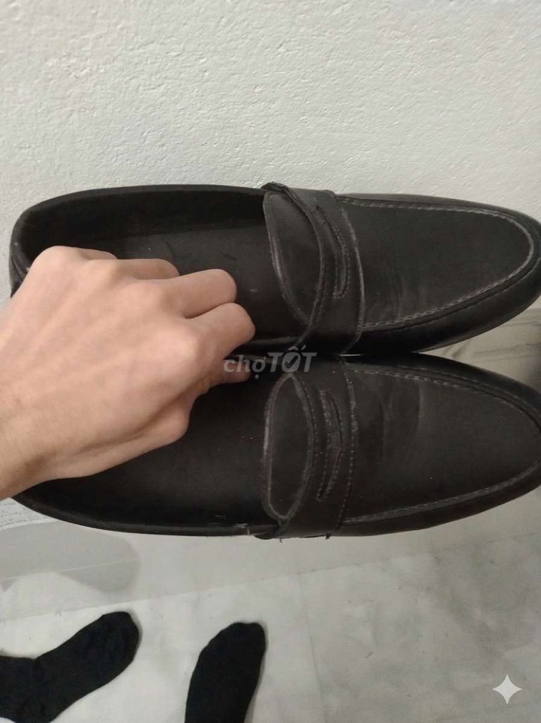 Giày lười Nam Da PU size 40 Đen. Mua bán Giày dép tại Thị xã Hương Thủy Thừa Thiên Huế được đăng bởi Tên chưa cung cấp hình 1