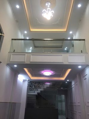 Nhà 5 tầng đúc, 4m x 20m, 6PN, 7WC, MT nội bộ, khu Bình Phú đuờg 18m