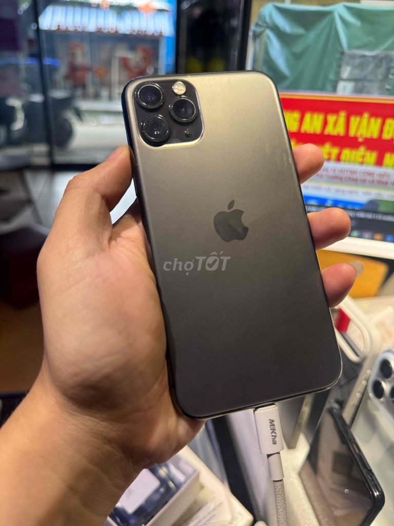 iphonr 11 Pro 64GB Xám iOS 15 màn GX p100. Mua bán Điện thoại tại Thành phố Thủ Đức Tp Hồ Chí Minh được đăng bởi Minh Sang Store Góp Bao Nợ Xấu hình 1
