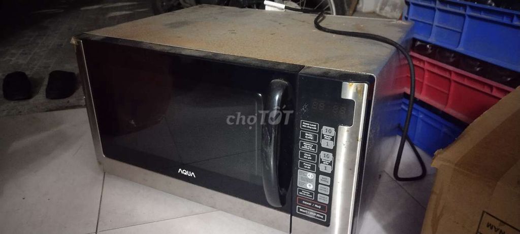 Lò vi sóng AQUA AEM G9539v Bạc. Mua bán Bếp, lò, đồ điện nhà bếp tại Huyện Cần Giuộc Long An được đăng bởi Thiện Trang Nguyễn hình 1