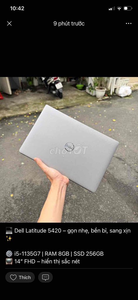 Dell Latitude 5420 i5-1135G7 14 inch 8GB/256GB. Mua bán Laptop tại Thành phố Biên Hòa Đồng Nai được đăng bởi TRƯƠNG HUY HOÀNG hình 1