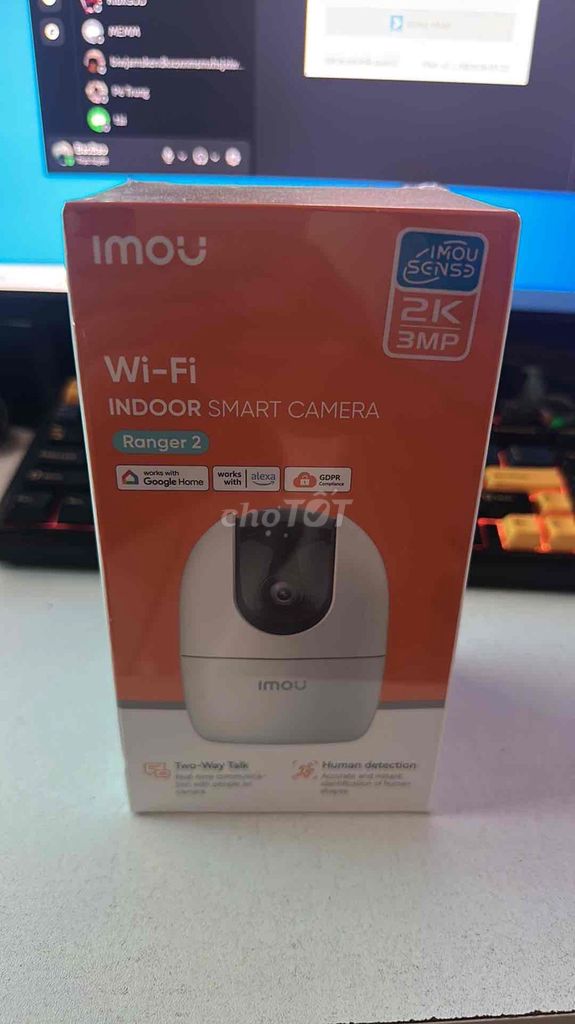 Camera Imou A32EP Ranger 2 2K Wi-Fi. Mua bán Máy ảnh, Máy quay tại Huyện Long Phú Sóc Trăng được đăng bởi Sao NB hình 1