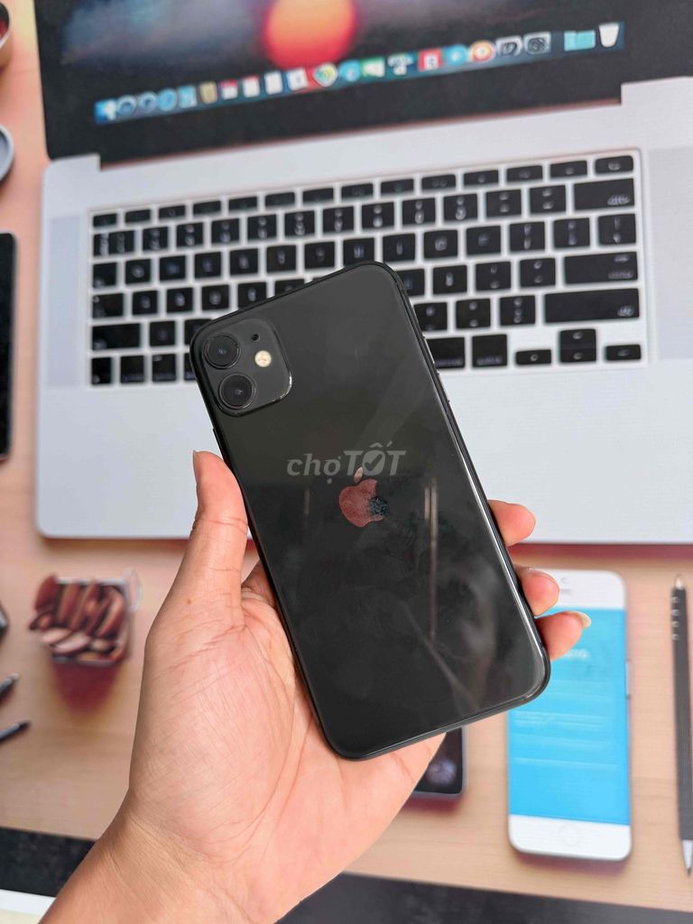 Apple iPhone 11 128GB Đen. Mua bán Điện thoại tại Huyện Châu Đức Bà Rịa - Vũng Tàu được đăng bởi Lê Quang Sáng hình 1