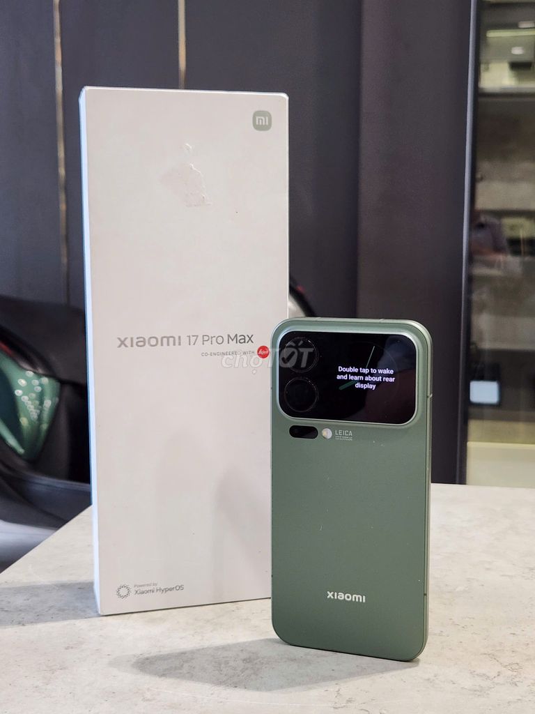 Xiaomi 17 Pro Max 16GB/512GB Xanh lá Uprom QT. Mua bán Điện thoại tại Quận 3 Tp Hồ Chí Minh được đăng bởi Nguyễn Gia Bảo hình 1