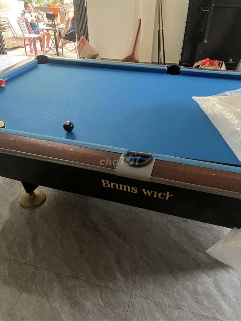 Bàn bi da Brunswick Nỉ Xanh dương