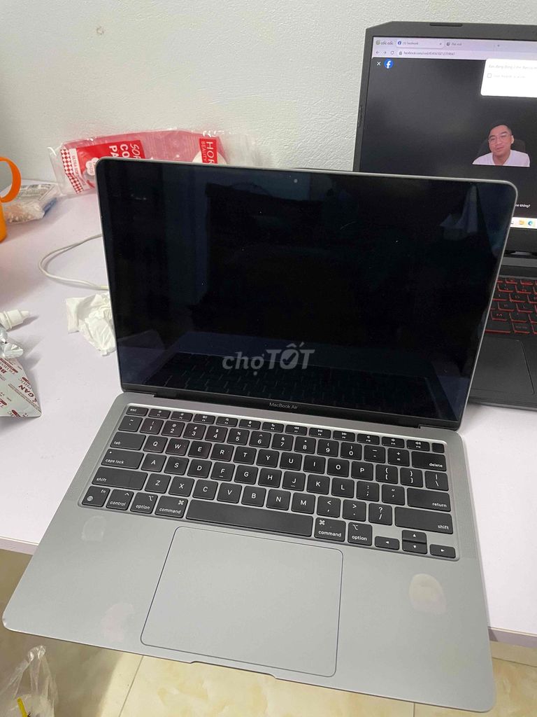 Apple Macbook Air M1 249GB Xám. Mua bán Laptop tại Quận Cầu Giấy Hà Nội được đăng bởi đồng ngọc huy hình 1