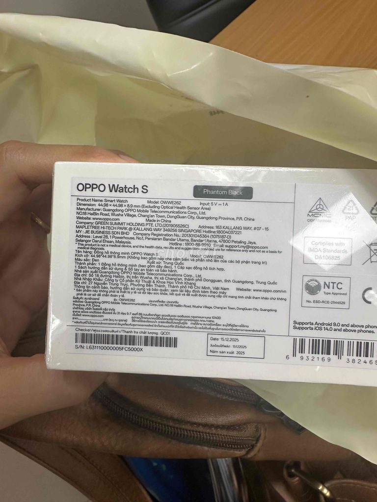 Oppo Watch S Đen. Mua bán Thiết bị đeo thông minh tại Thành phố Dĩ An Bình Dương được đăng bởi phong van hình 1
