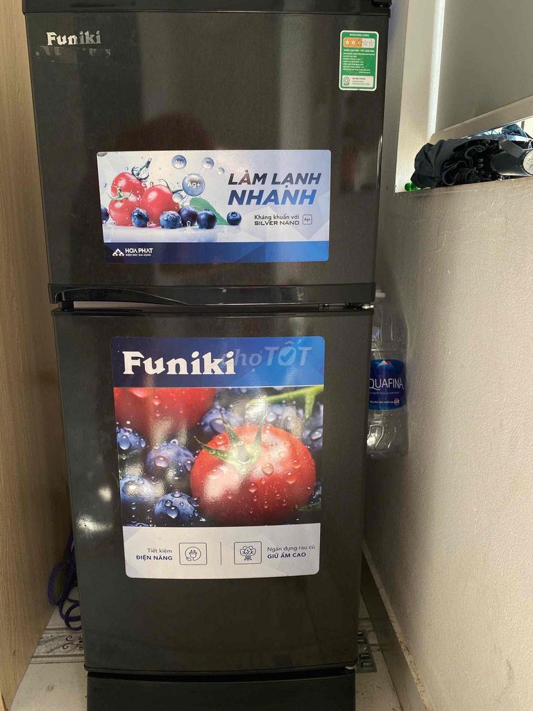 Tủ lạnh Funiki 120L Xám. Mua bán Tủ lạnh tại Quận Hà Đông Hà Nội được đăng bởi Thang hình 1