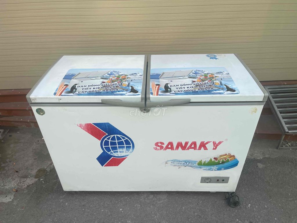 tủ đông 2 chế độ 400l sanaky