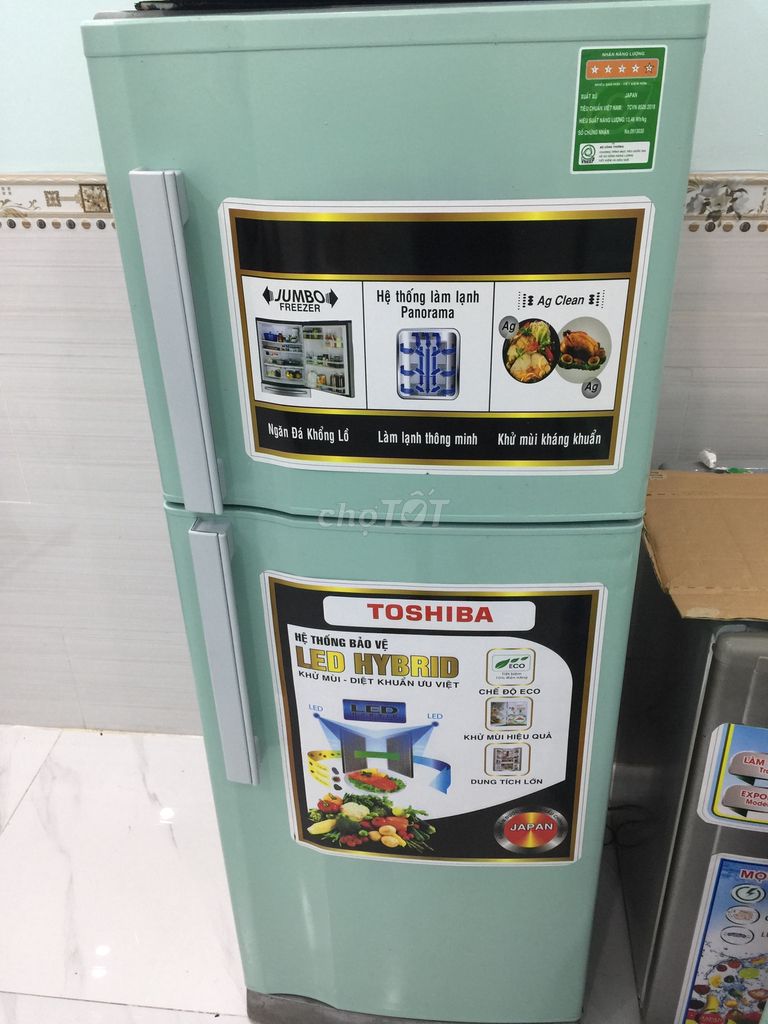 0847909456 - Tủ lạnh toshiba 211l bao lạnh
