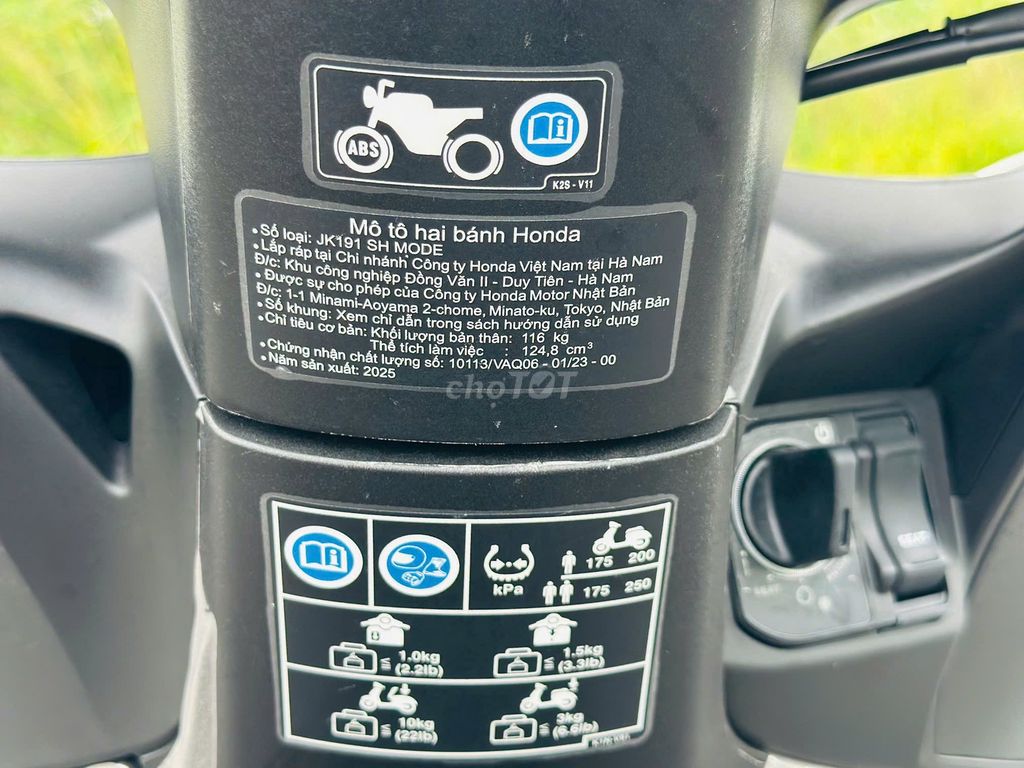 HONDA SH MODE 125 ABS XÁM SPORT MỚI TINH VỪA ĐK. Mua bán Xe máy tại Quận Nam Từ Liêm Hà Nội được đăng bởi Minh Khôi hình 6