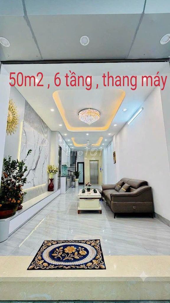Продается дом Truong Dinh, 50 м2, 6 этажей, лифт, полностью меблирован