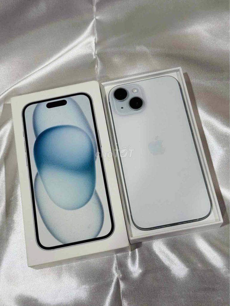 iPhone 15 128GB Blue FULLBOX 99% BH APPLE 07/2025. Mua bán Điện thoại tại Quận 10 Tp Hồ Chí Minh được đăng bởi iStockHCM hình 1