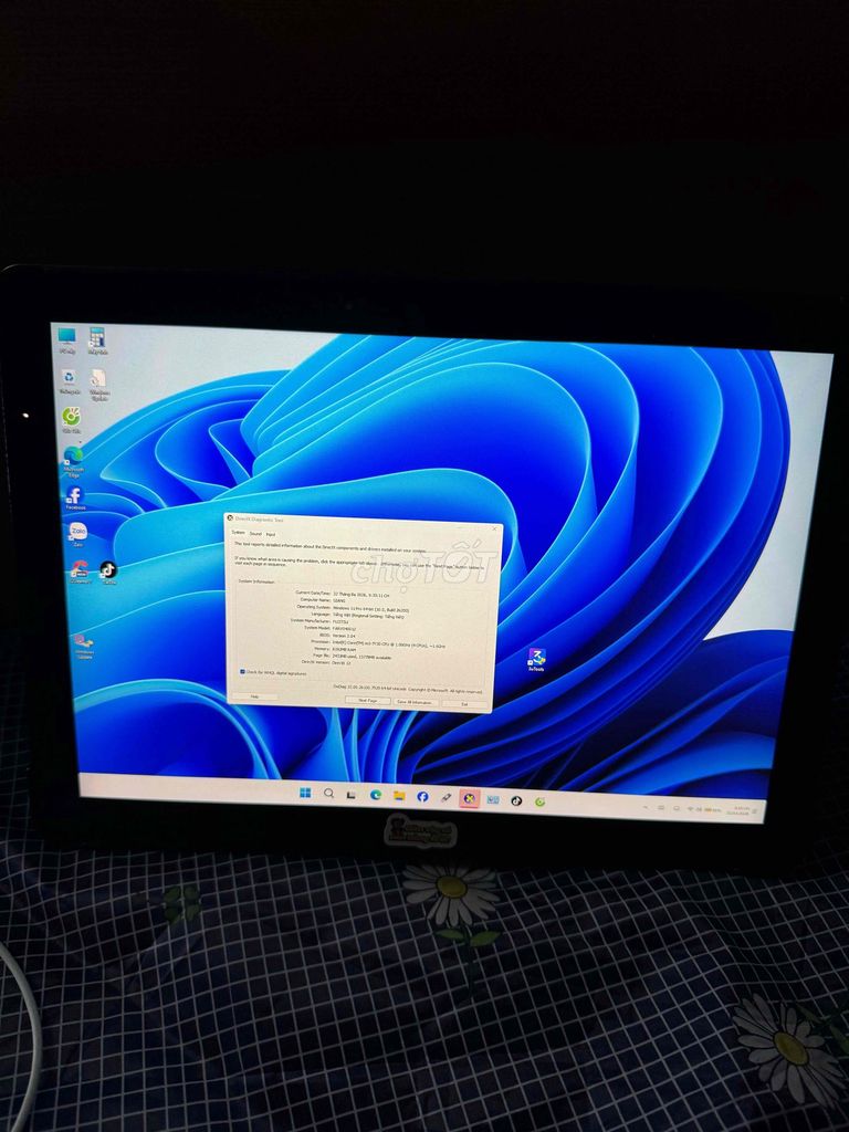 Tablet Fujitsu Cảm ứng Windows 11 Pro 8/128G. Mua bán Máy tính bảng tại Huyện Thường Tín Hà Nội được đăng bởi Thành Giang hình 1