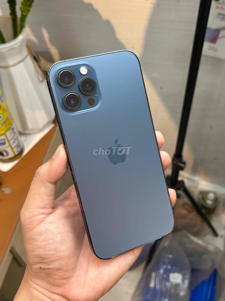 Apple iPhone 12 Pro Max 128GB Xanh LL/A. Mua bán Điện thoại tại Thành phố Mỹ Tho Tiền Giang được đăng bởi Phước Lộc Mobile Mỹ Tho hình 1
