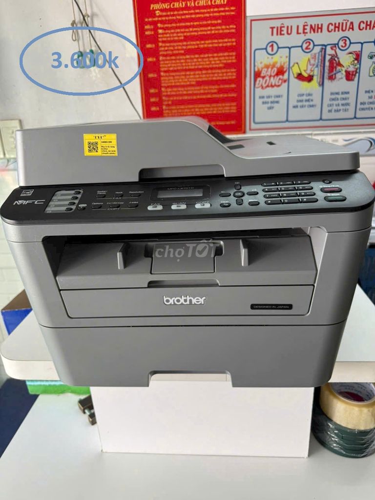Máy in Brother đa năng. Mua bán Đồ dùng văn phòng tại Quận 12 Tp Hồ Chí Minh được đăng bởi thiết bị văn phòng hình 1