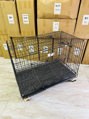 Chuồng sắt nuôi mèo có bánh xe, thảm lót, dài 91cm. Mua bán Phụ kiện, Thức ăn, Dịch vụ tại Quận Bình Tân Tp Hồ Chí Minh được đăng bởi Ghế Gaming SG