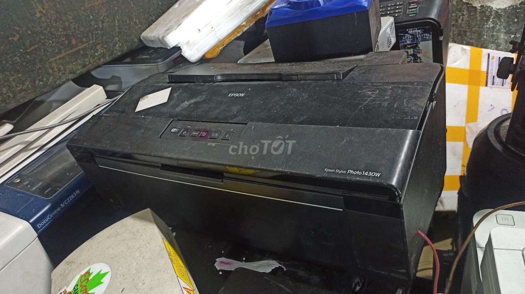 Thanh lí máy in màu epson 1430w cho ae thợ