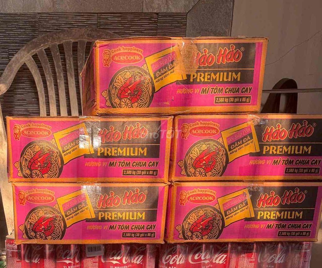 Mì Hảo Hảo Premium Tôm chua cay. Mua bán Đồ ăn, thực phẩm và các loại khác tại Quận 7 Tp Hồ Chí Minh được đăng bởi Anh Khung Long hình 1