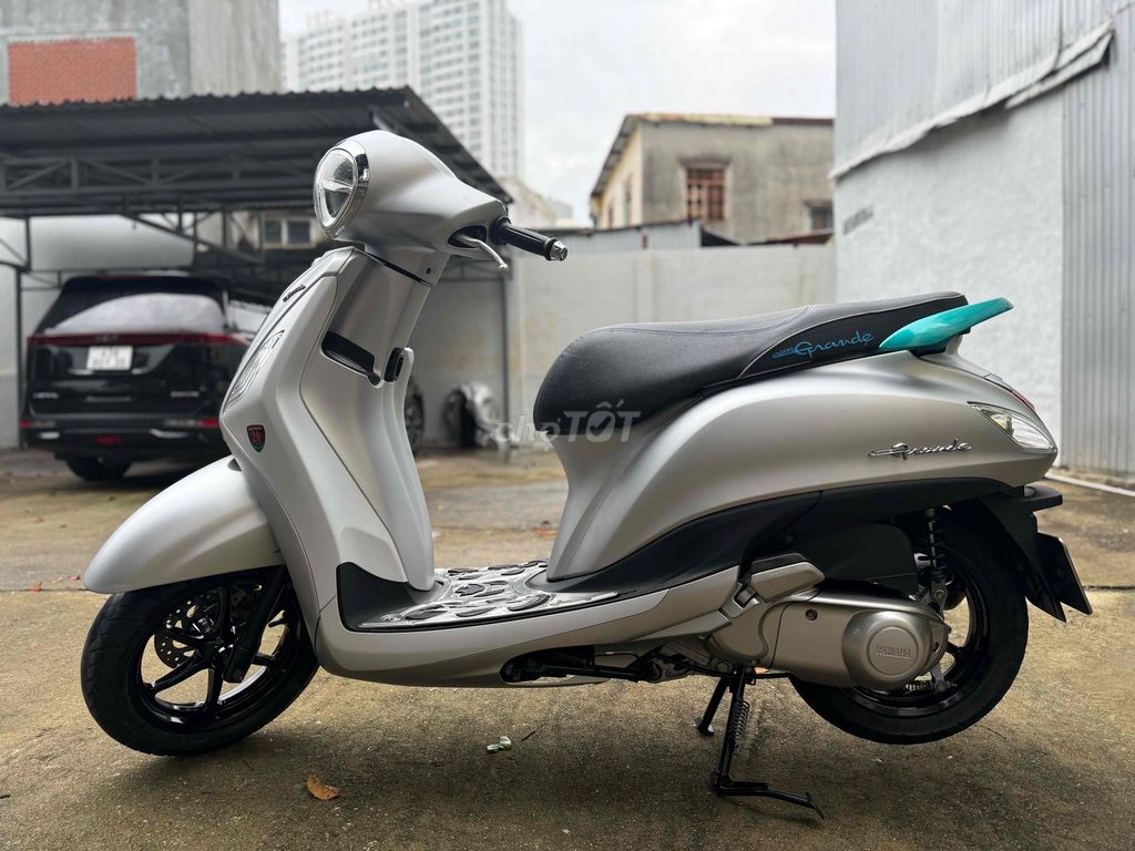 Yamaha Grande 2020 Smartkey Trắng. Mua bán Xe máy tại Quận Thanh Khê Đà Nẵng được đăng bởi Long hình 1