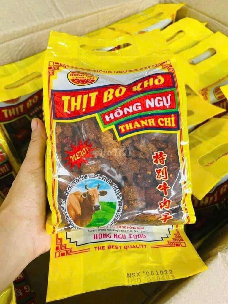 khơ bò giòn Hồng ngự. Mua bán Đồ ăn, thực phẩm và các loại khác tại Quận Phú Nhuận Tp Hồ Chí Minh được đăng bởi Hà Nhi Cao hình 1