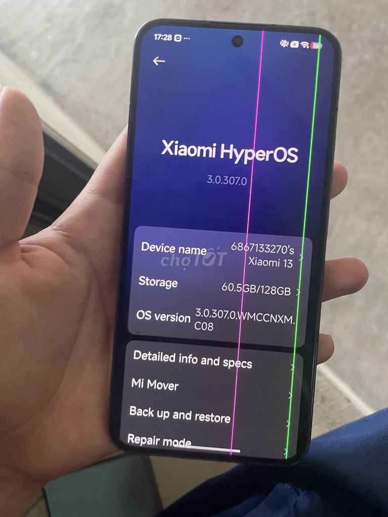 Xiaomi 13 128GB. Mua bán Điện thoại tại Quận Nam Từ Liêm Hà Nội được đăng bởi KC Thiên hình 1