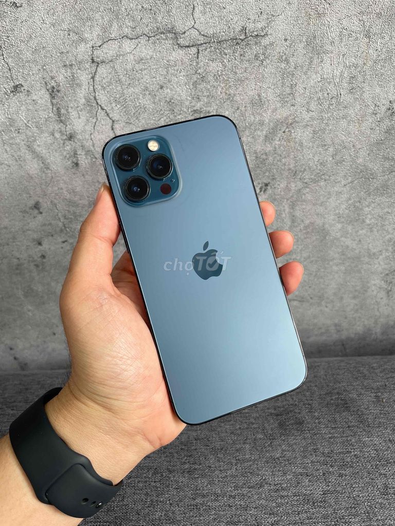 IPhone 12 Pro Max 128GB Blue Qte Mỹ Pin 87 đẹp 98%