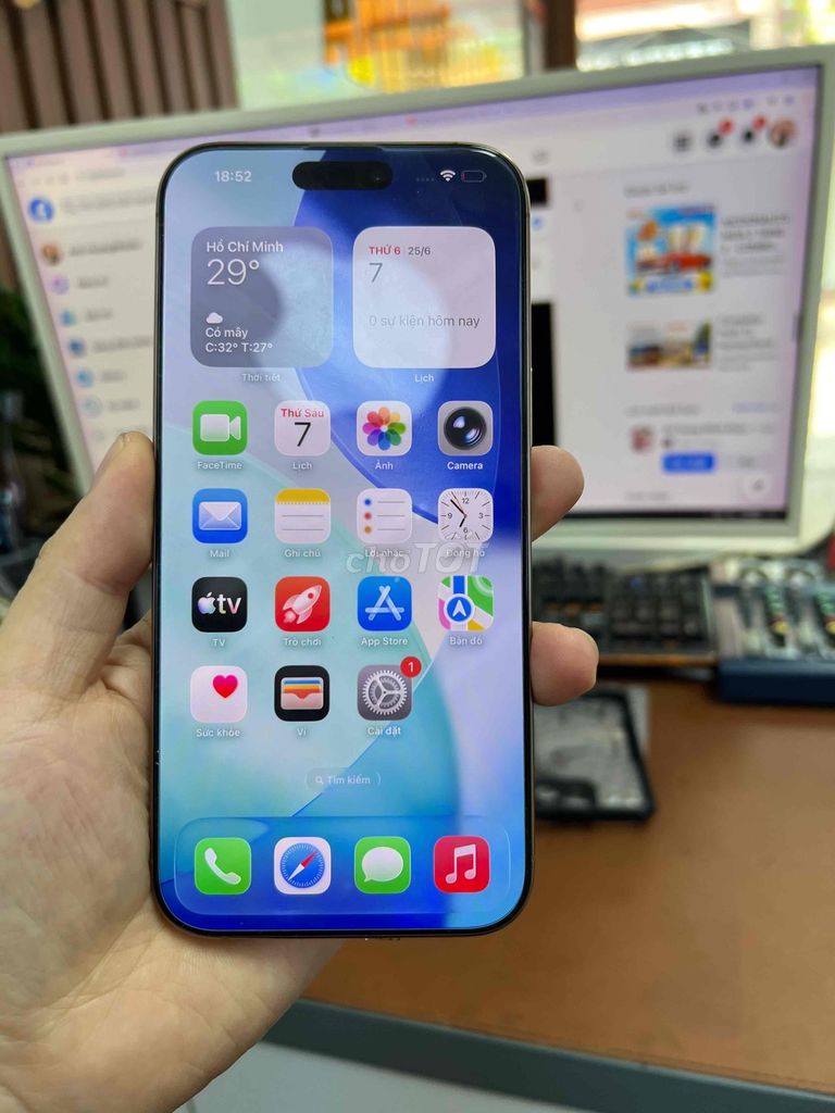 iphone 16promax lock 256g gold liknew zin keng. Mua bán Điện thoại tại Quận Lê Chân Hải Phòng được đăng bởi hoang anh hình 1