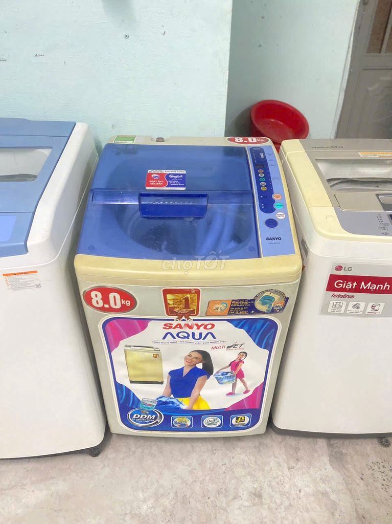 🌟 MÁY GIẶT CÔNG NHÂN = SANYO 8KG = GIÁ CHỈ 750K 🌟