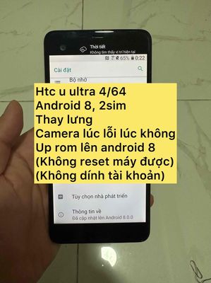 Htc u ultra 4/64. Mua bán Điện thoại tại Thành phố Thủ Đức Tp Hồ Chí Minh được đăng bởi Phạm Văn Thạch