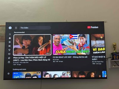 Tivi Coocaa 55 inch 4K Đen