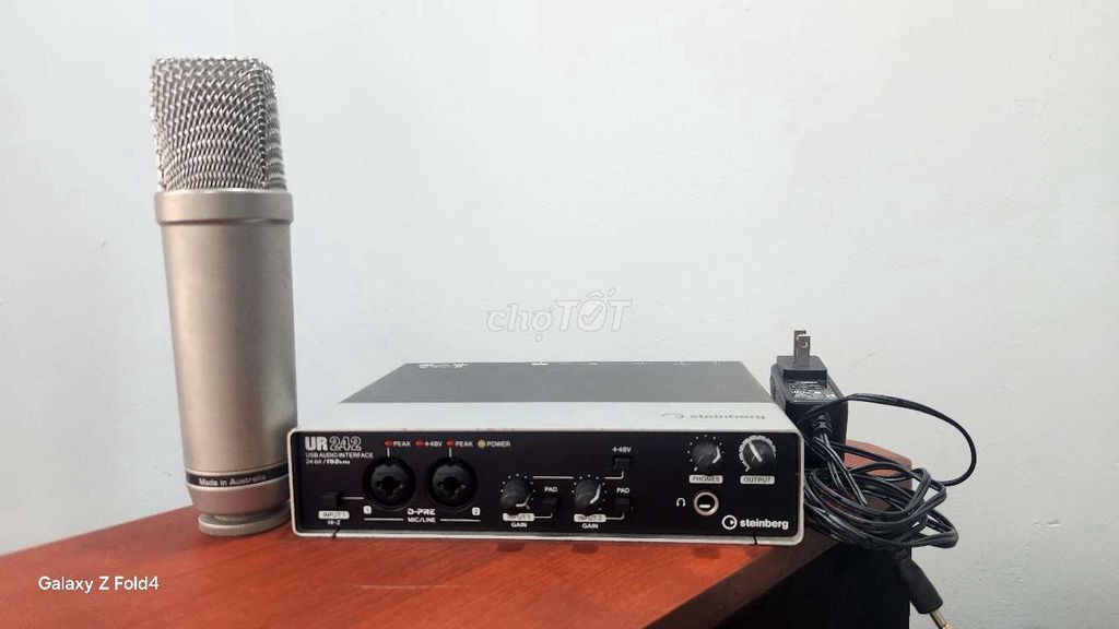 Bộ thu âm Røde NT1-A Steinberg UR242. Mua bán Tivi, Âm thanh tại Quận 10 Tp Hồ Chí Minh được đăng bởi Mobile hình 1