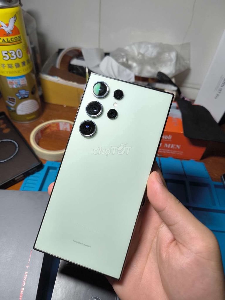 Samsung S24 Ultra 256GB Xanh lá Việt Nam. Mua bán Điện thoại tại Thị xã Tân Uyên Bình Dương được đăng bởi khánh mobile hình 1