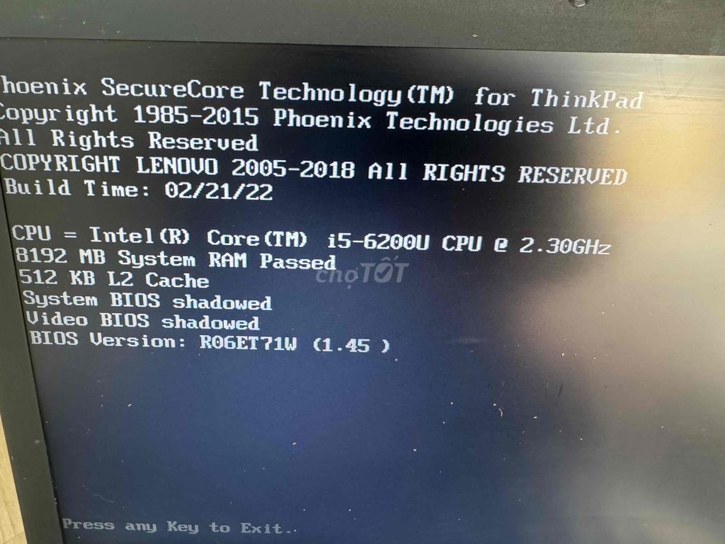 Lenovo T460 i5-6200U 8GB sad 128Gb.. Mua bán Laptop tại Quận 3 Tp Hồ Chí Minh được đăng bởi Lê Phú An hình 1