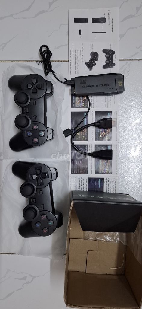 Máy Chơi Game Stick 4K V2 64GB HDMI Không Dây