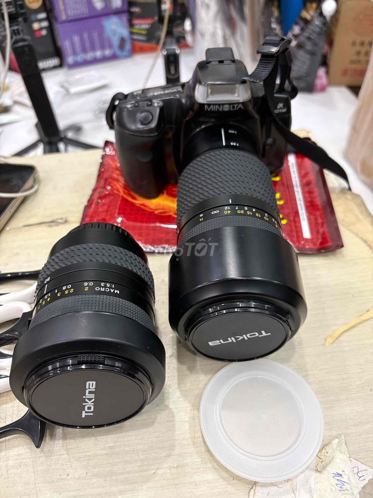 Máy ảnh Minolta Đen. Mua bán Máy ảnh, Máy quay tại Quận 8 Tp Hồ Chí Minh được đăng bởi Trung hình 1