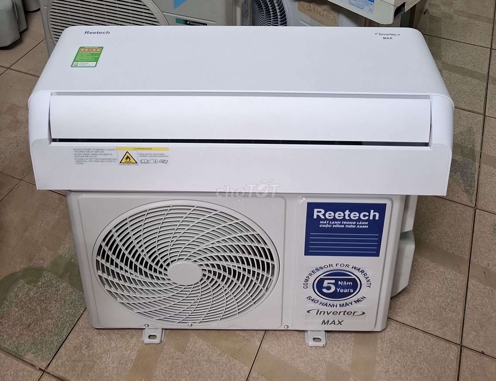Máy lạnh Reetech 1.0hp Inverter Trắng Mới 98%. Mua bán Máy lạnh, điều hoà tại Thành phố Dĩ An Bình Dương được đăng bởi Hồ Thị Kim Quyên hình 1