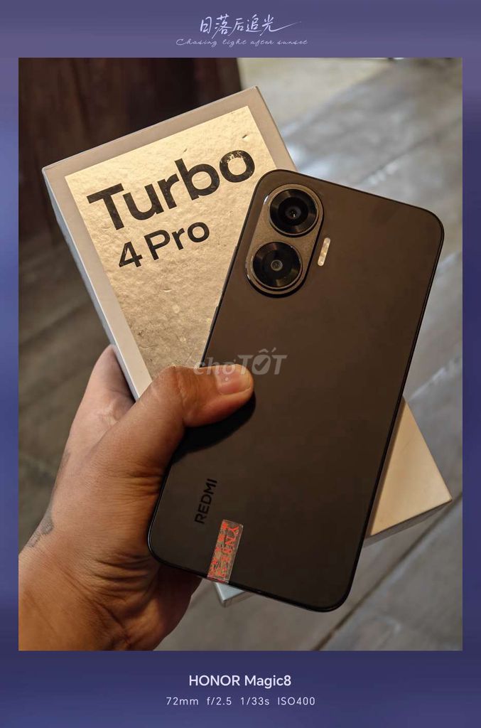 Redmi Turbo 4 Pro 12/512Gb Fullbox. Mua bán Điện thoại tại Thành phố Buôn Ma Thuột Đắk Lắk được đăng bởi Thanh Tùng hình 1
