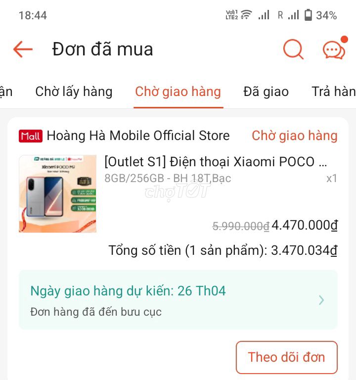 Xiaomi POCO M7 8GB/256GB Bạc Mới. Mua bán Điện thoại tại Quận 12 Tp Hồ Chí Minh được đăng bởi Thiện hình 1